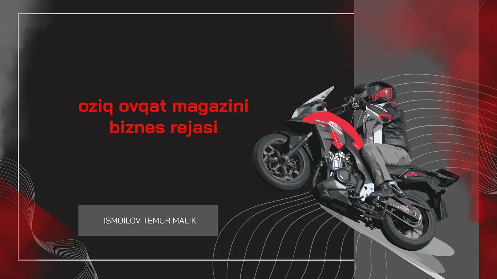Oziq-ovqat magazini biznes rejasi