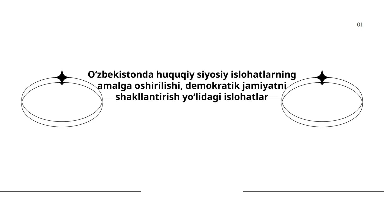 Oʻzbekistonda huquqiy siyosiy islohatlarning amalga oshirilishi, demokratik jamiyatni shakllantirish yoʻlidagi islohatlar