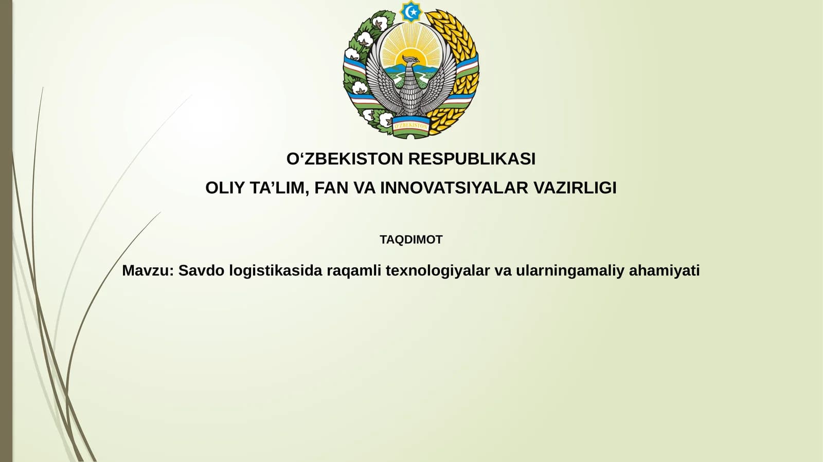 Raqamli texnologiyalarning savdo logistikasidagi ahamiyati va rivojlanish tarixi