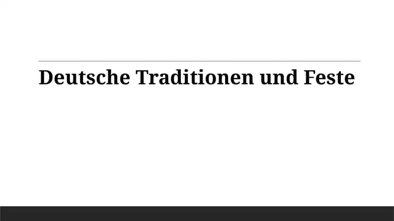 Kulinarische Traditionen in der deutschen Küche