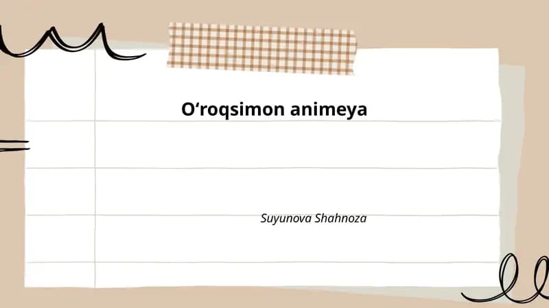Oʻroqsimon anaemiya