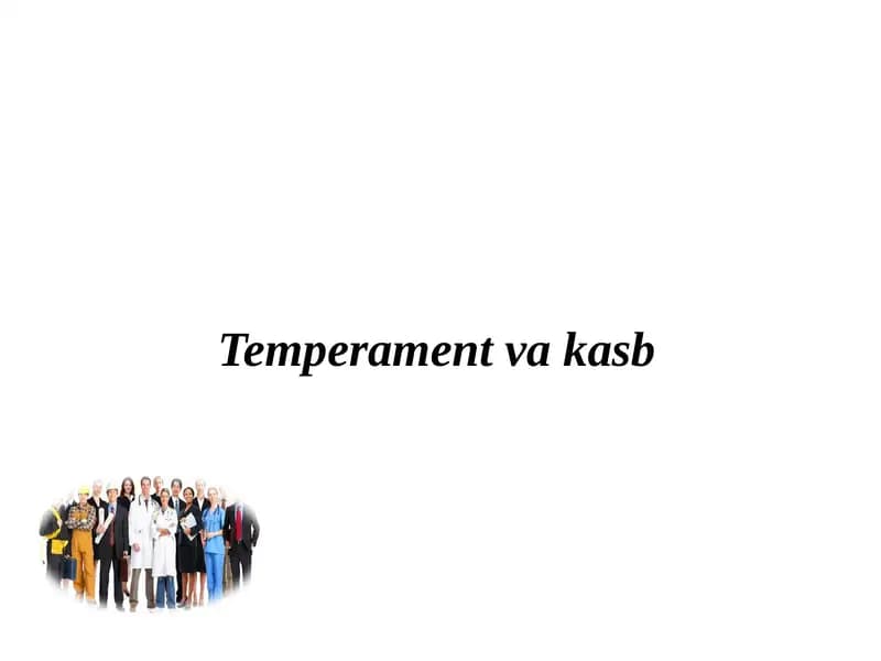 Temperament vakasb