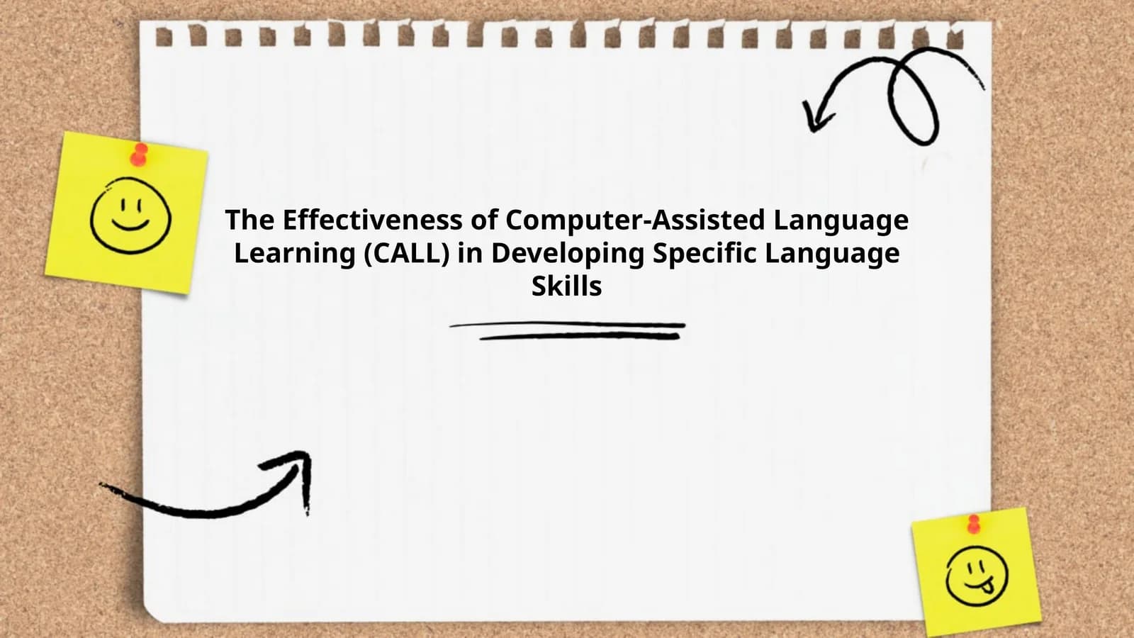 The Effectiveness of Computer-Assisted Language Learning (CALL) in Developing Specific Language Skills