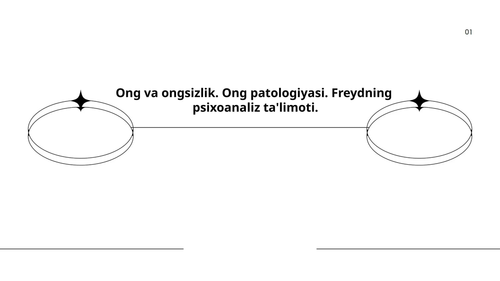 Ong va ongsizlik. Ong patologiyasi. Freydning psixoanaliz ta'limoti