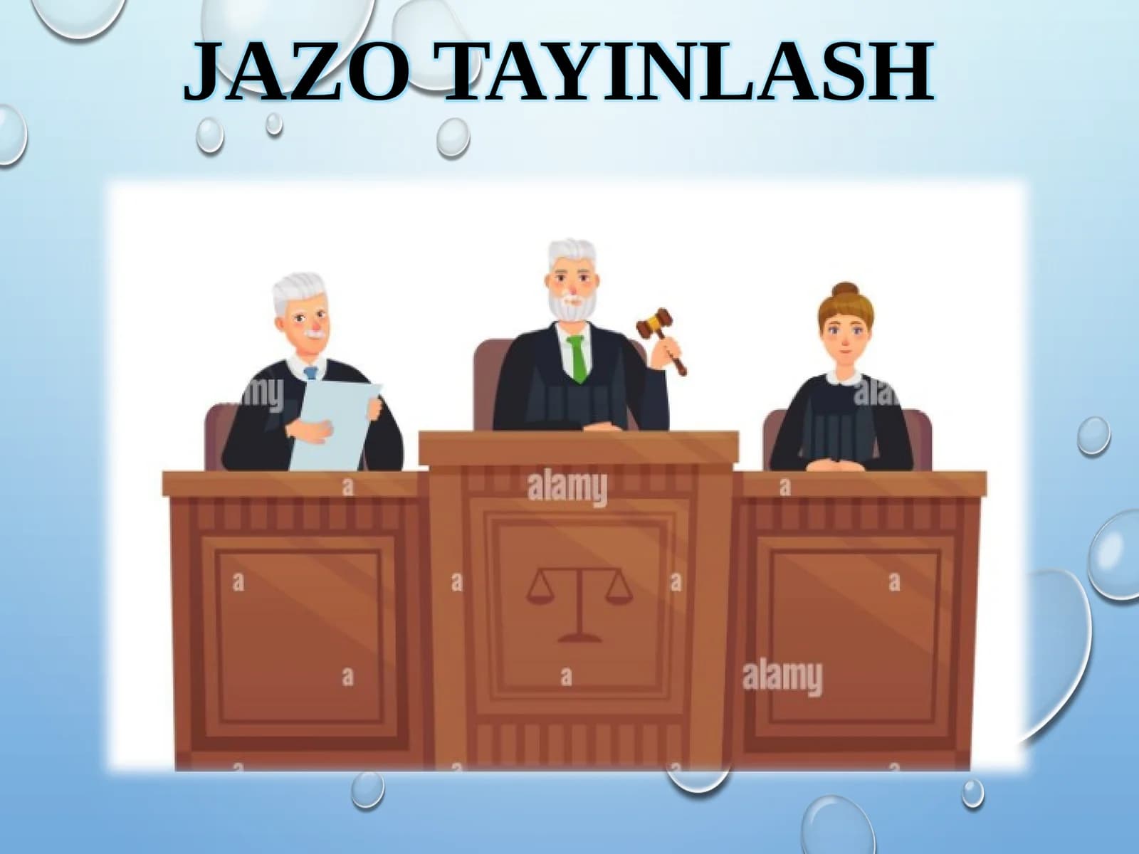 Jazo tayinlash