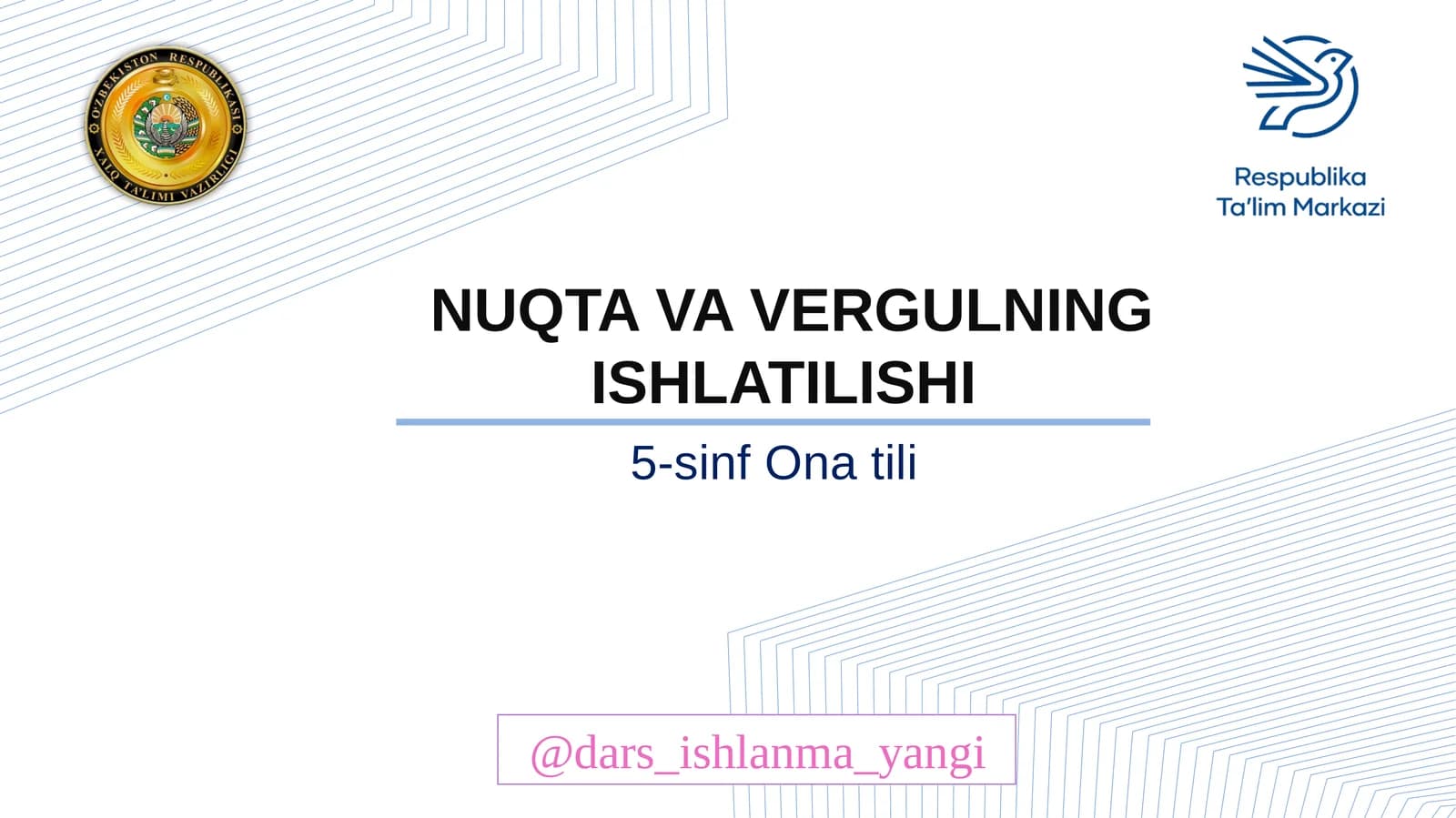 5-sinf Ona til