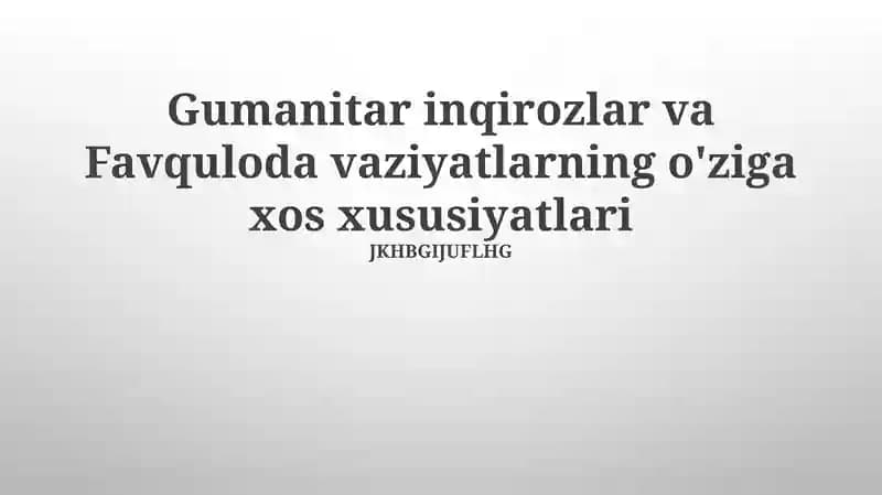 Qurolli mojarolar