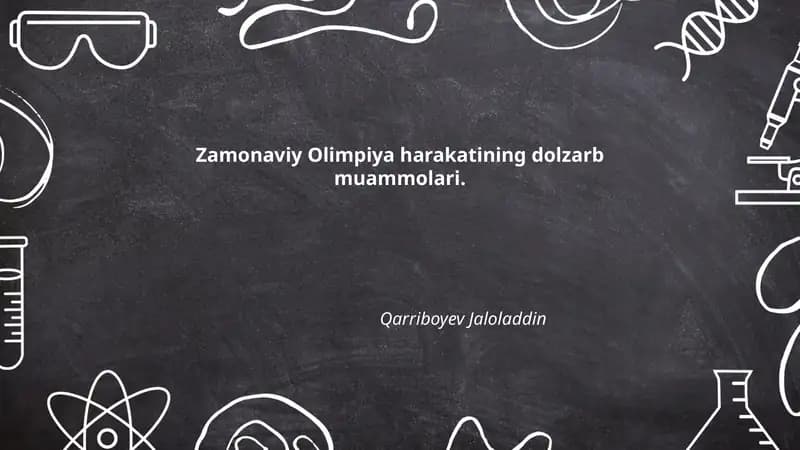 Doping va anti-doping siyosatining samaradorligi