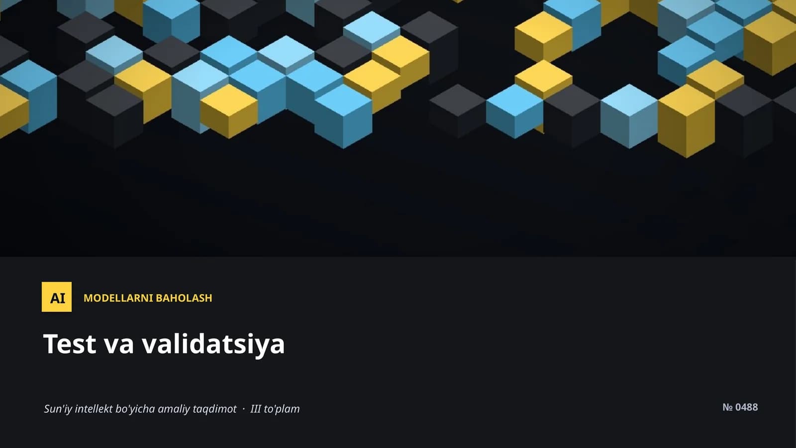 Modellarni Baholash