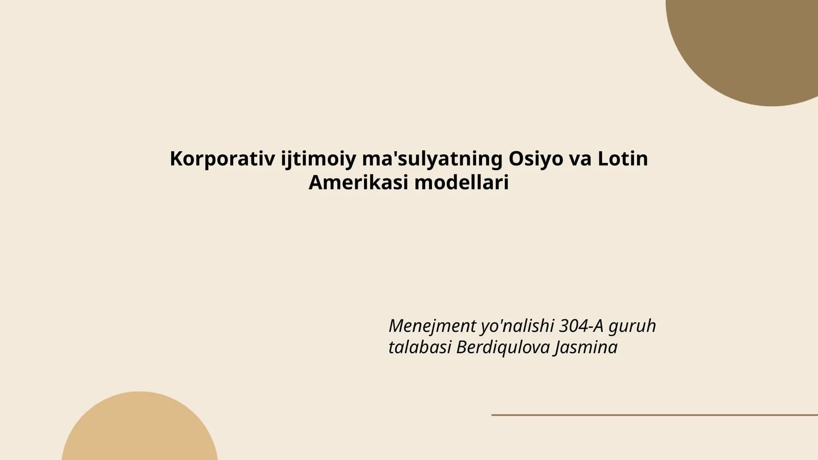 Korporativ ijtimoiy ma'sulyatning Osiyo va Lotin Amerikasi modellari