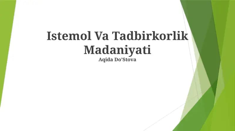 Tarixiy ildizlar: Materializmning jozibasi boylik to'plash uchun misli ko'rilmagan imkoniyatlar