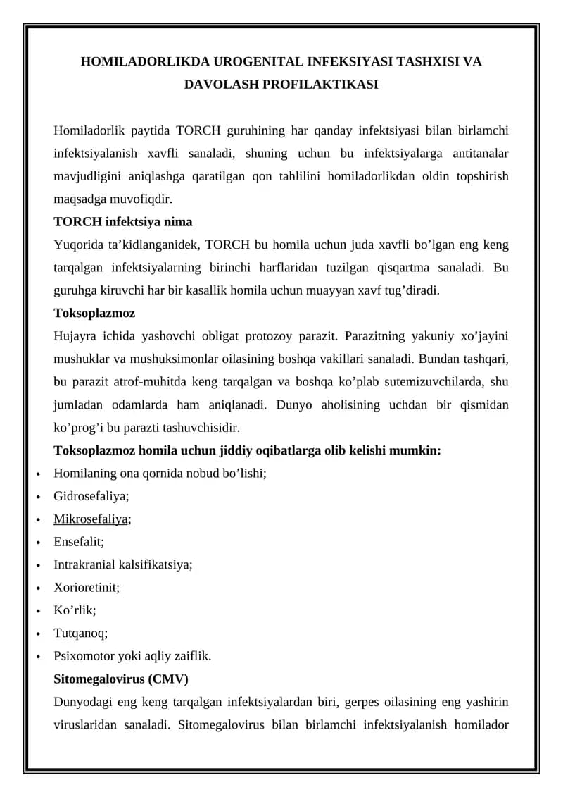 TORCH infektsiya