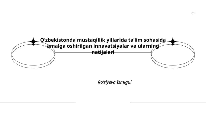 Oʻzbekistonda mustaqillik yillarida ta’lim sohasida innavatsiyalar