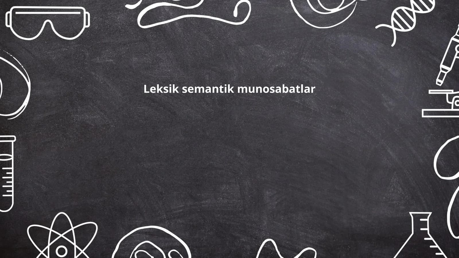 Leksik semantik munosabatlar