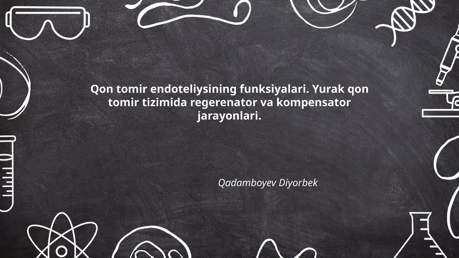 Qon tomir endoteliysining funksiyalari