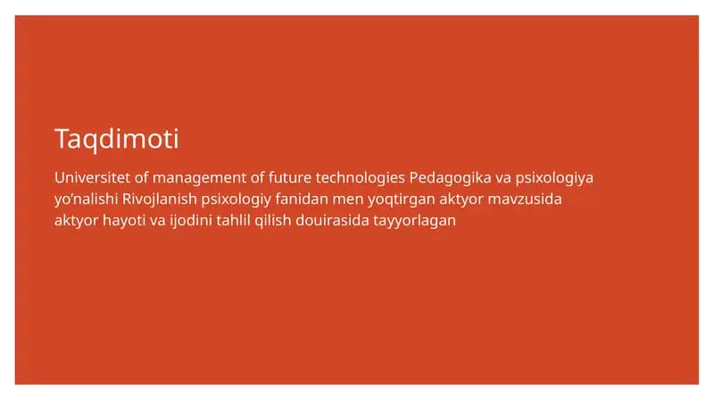 Sherali Jo'rayevning hayoti va ijodi