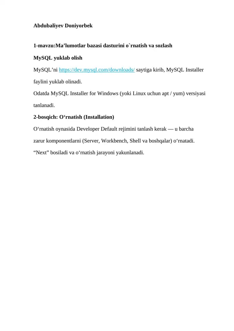 Draw.io / Lucidchart’da ER-diagrammalar loyihalash (Telefonlar do‘koni)
