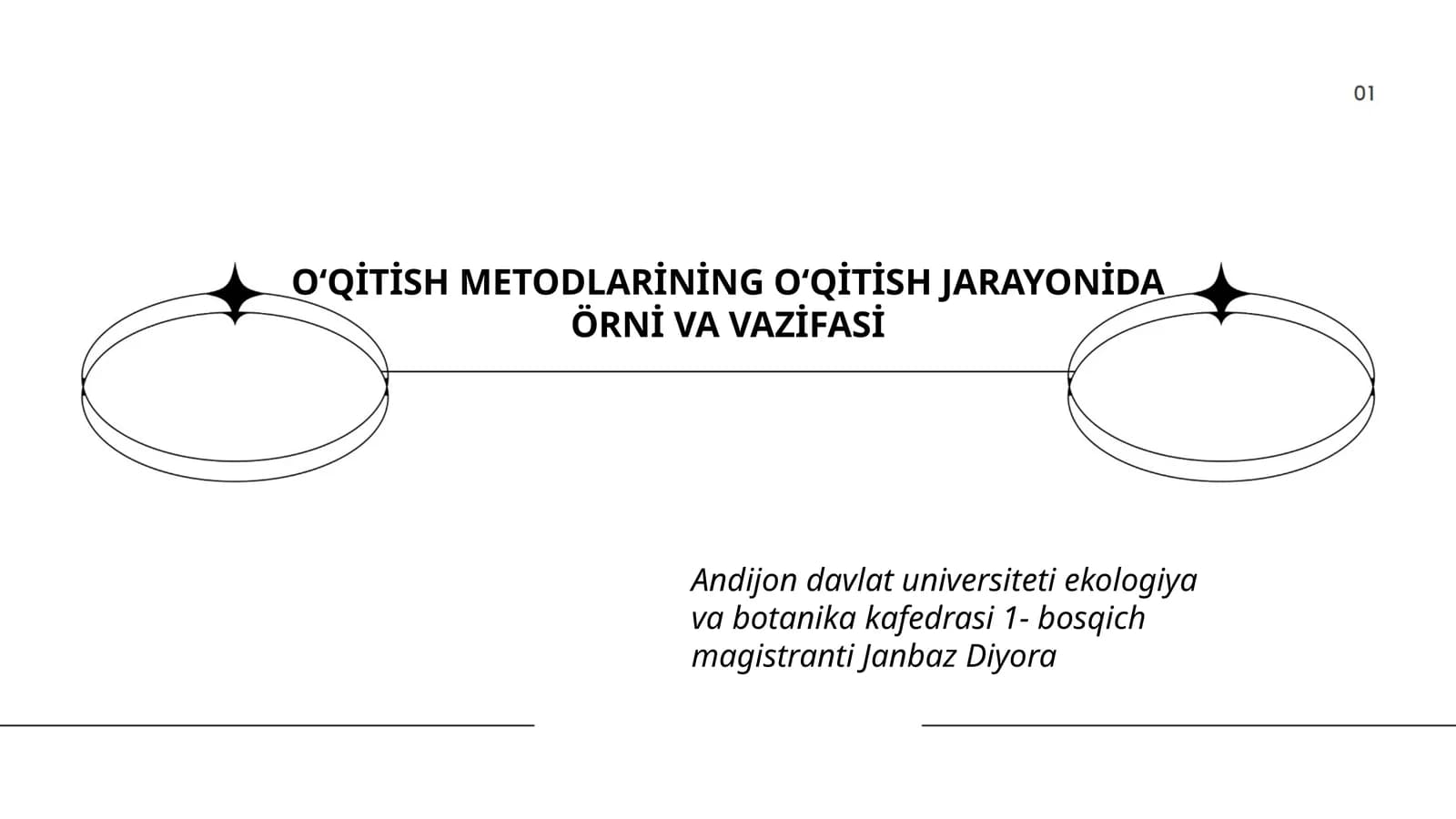An'anaviy o'qitish metodlari