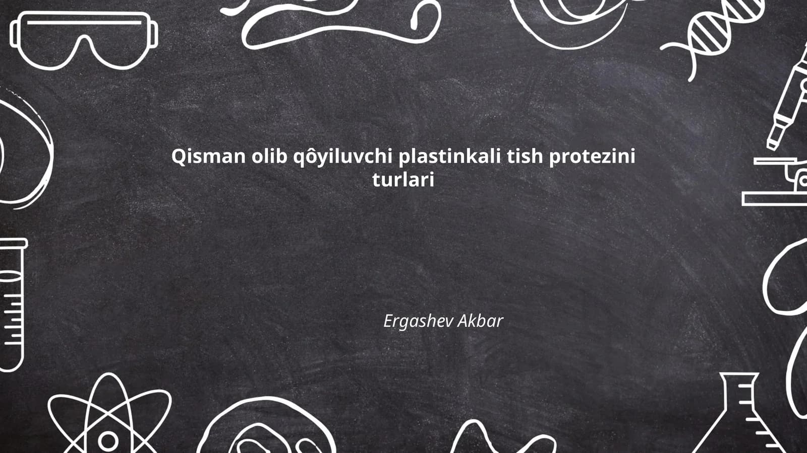 Qisman olib qôyiluvchi plastinkali tish protezini turlari