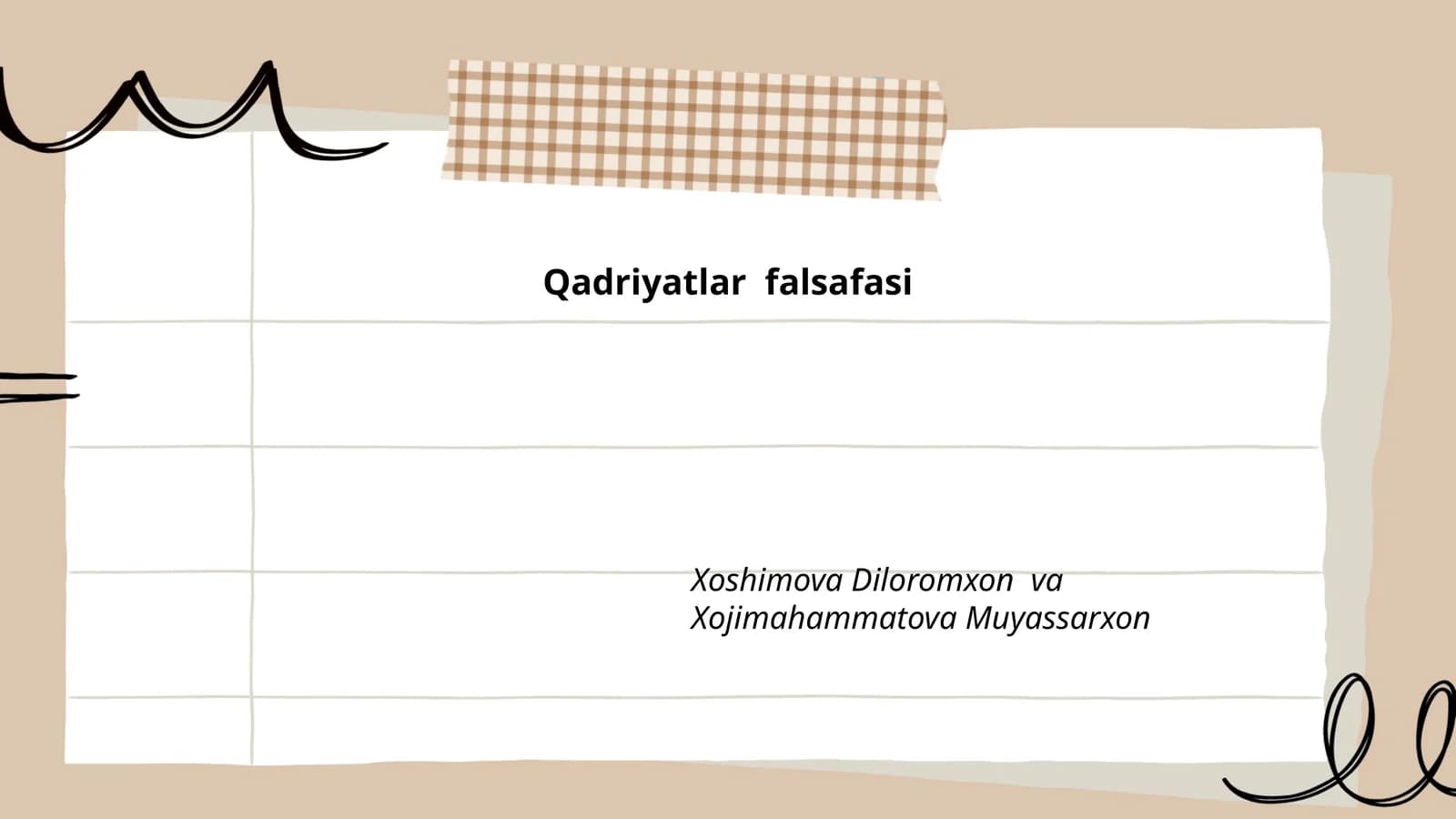 Qadriyatlar falsafasi