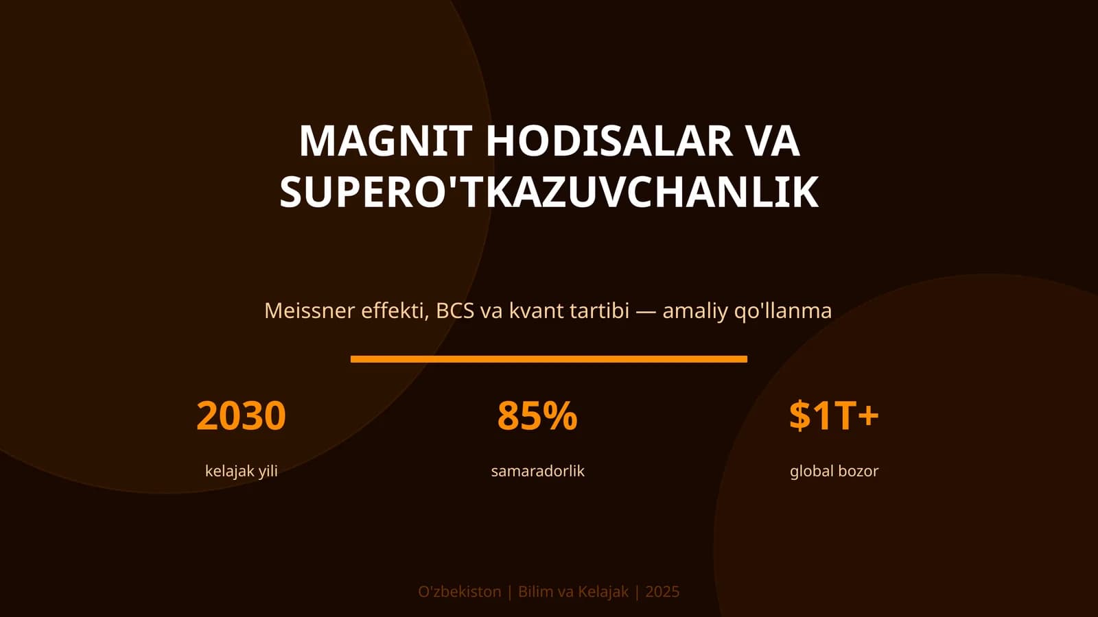 Meissner effekti, BCS va kvant tartibi