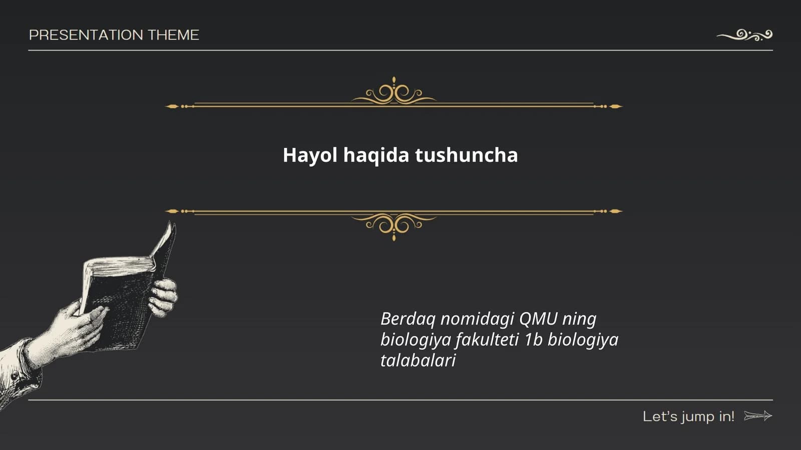 Ҳаёл тушунчаси