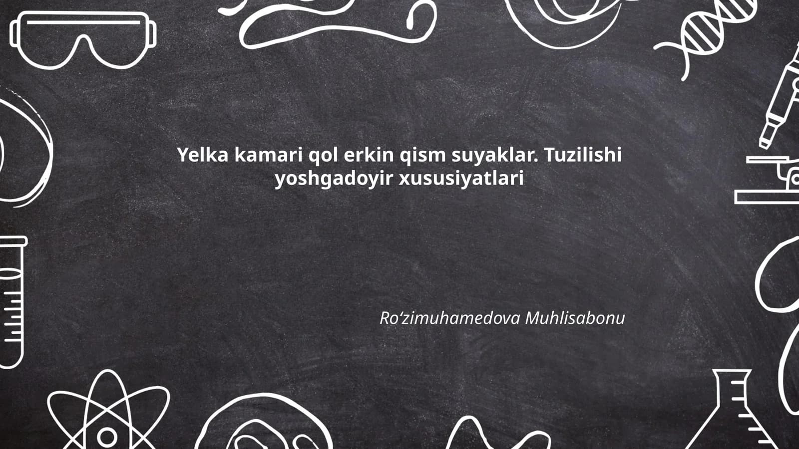 Yelka kamari tuzilishi