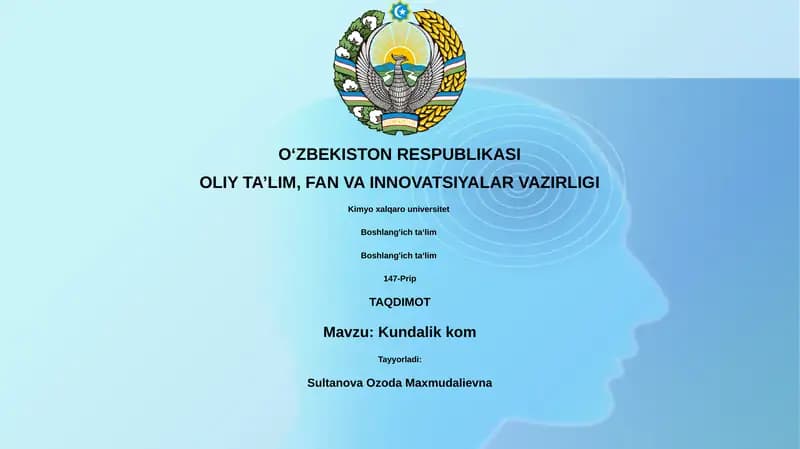 Kundalik kom