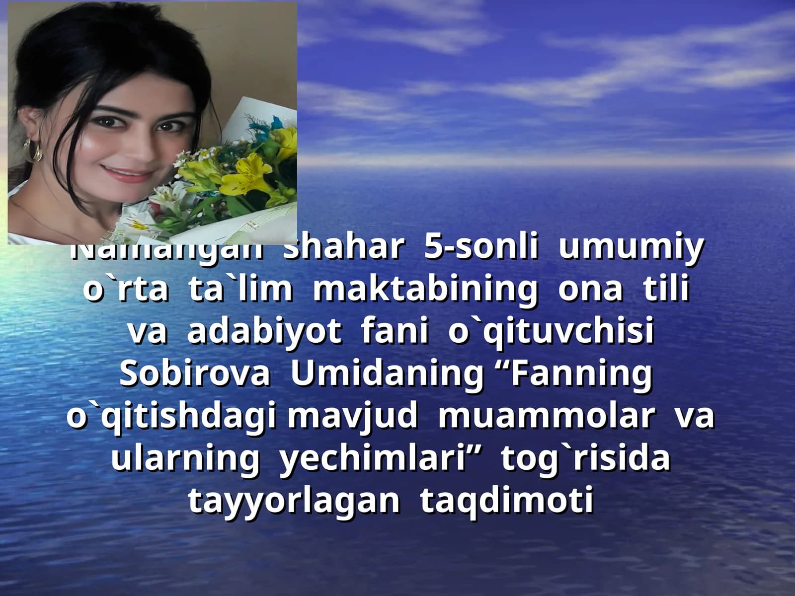 Fanning o`qitishdagi mavjud muammolar va ularning yechimlari