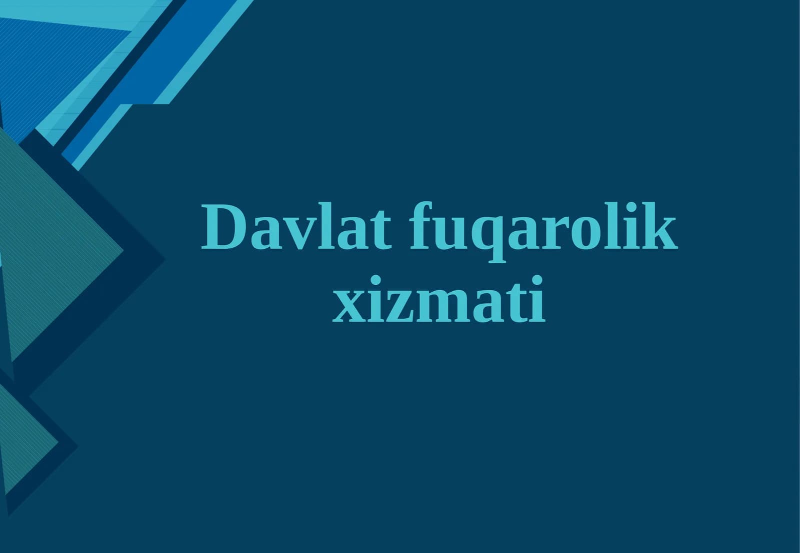 Davlat fuqarolik xizmati