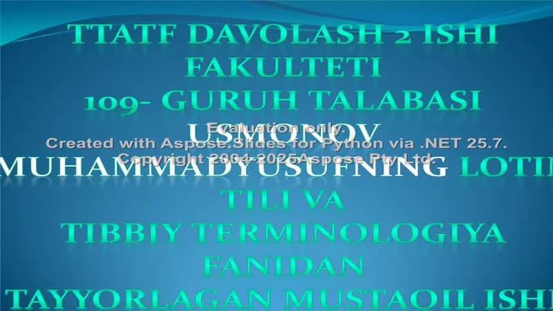OLMOSH NIMA?