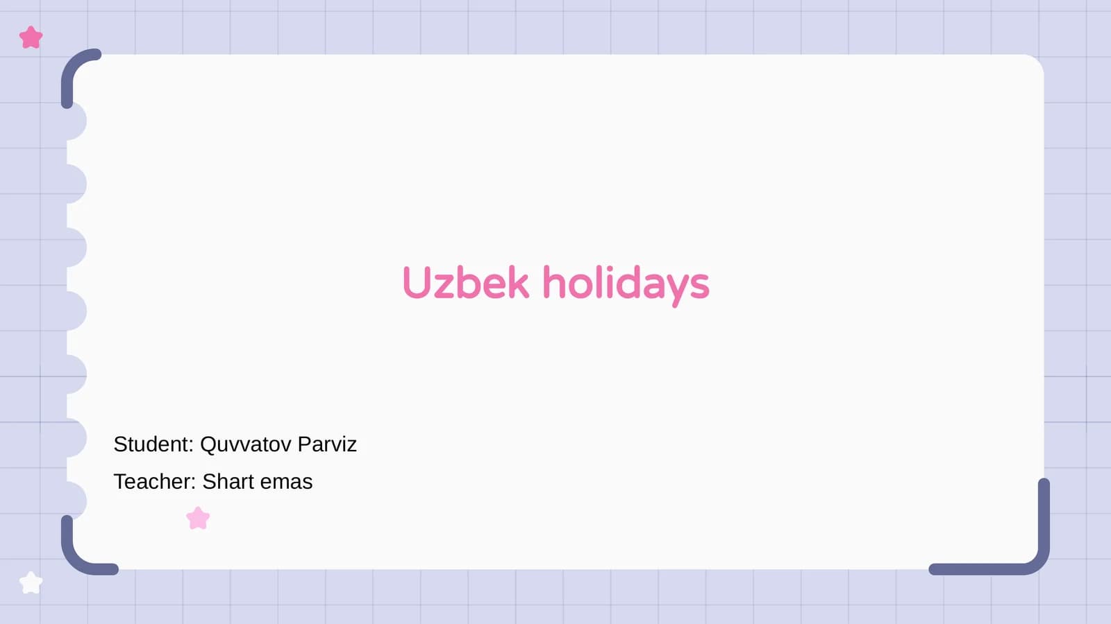 Uzbek holidays