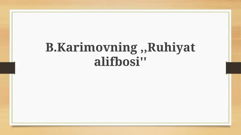 Ruhiyat alifbosi