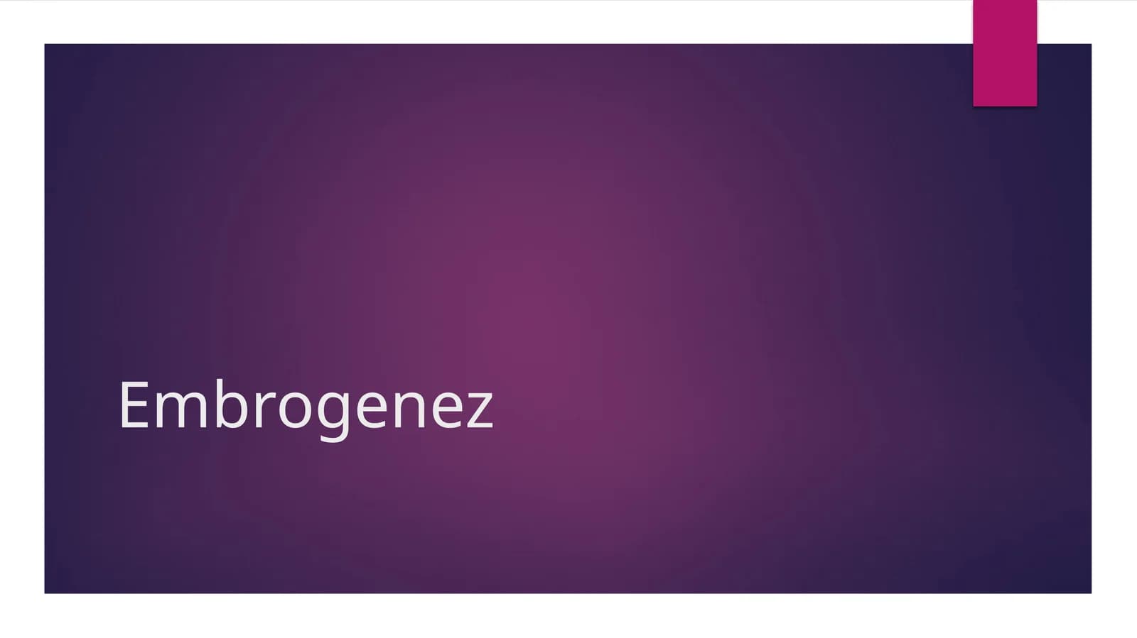 Embrogenez