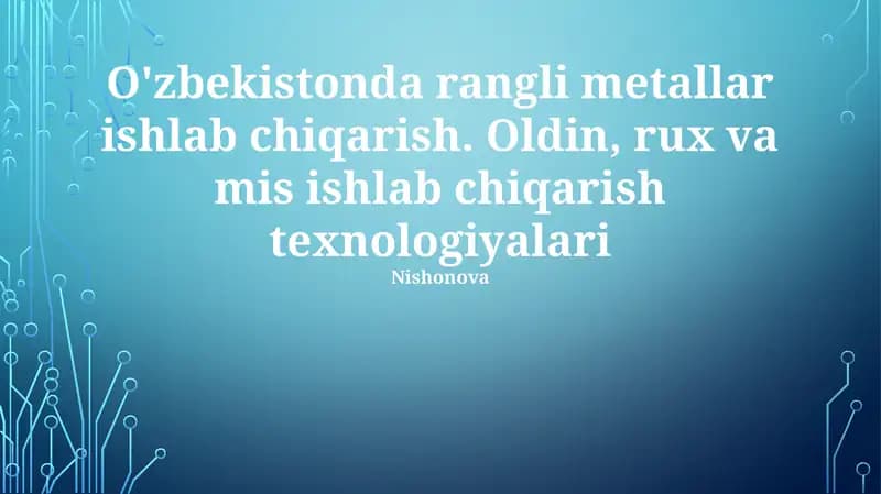 Rux va Mis Ishlab Chiqarish Tarixi