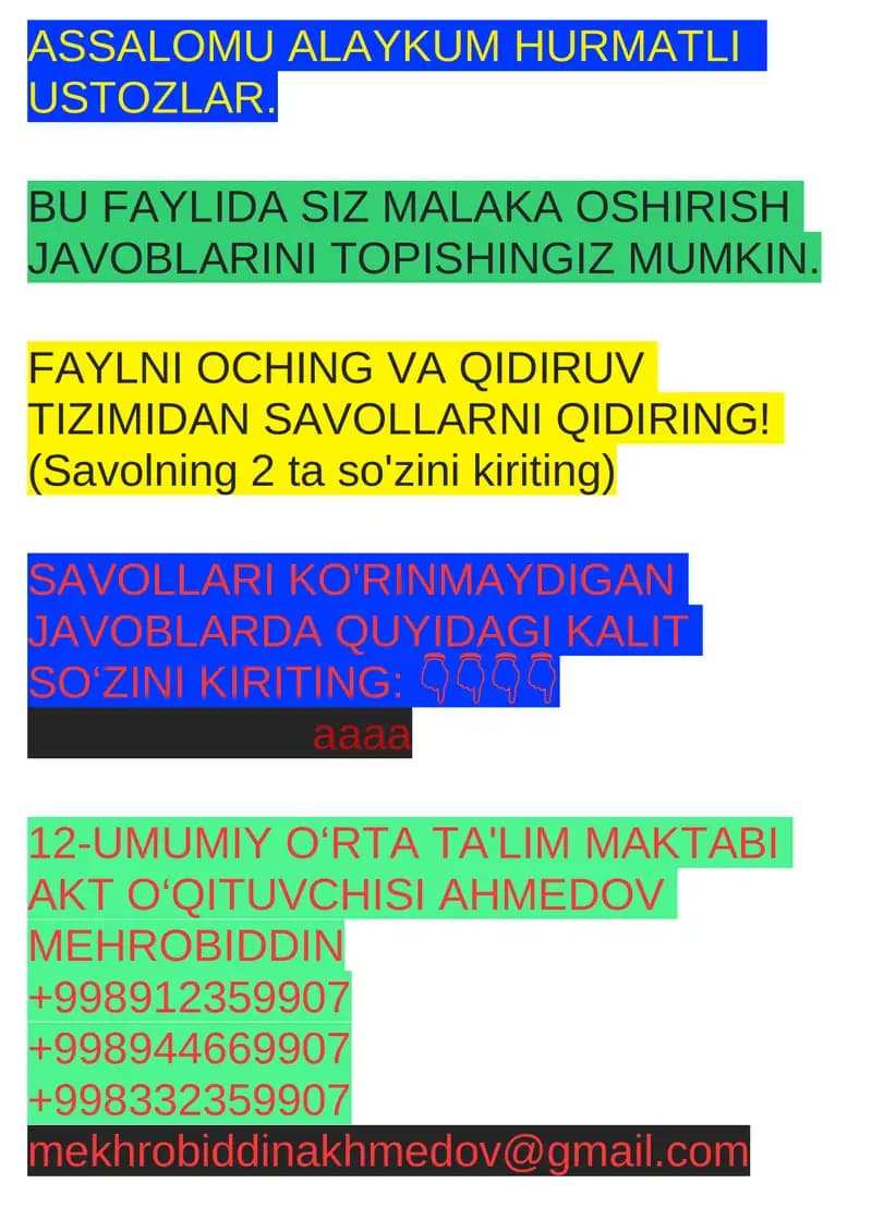 DTSning malaka