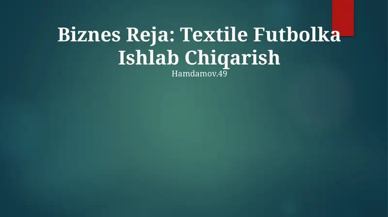Textile Futbolka Ishlab Chiqarish