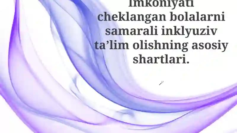 Samarali inklüziya ta'limi
