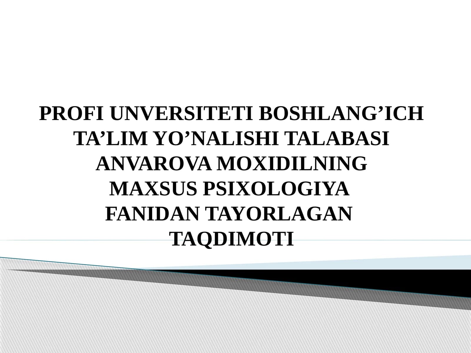 Nogiron bolalarning emotsional rivojlanishi