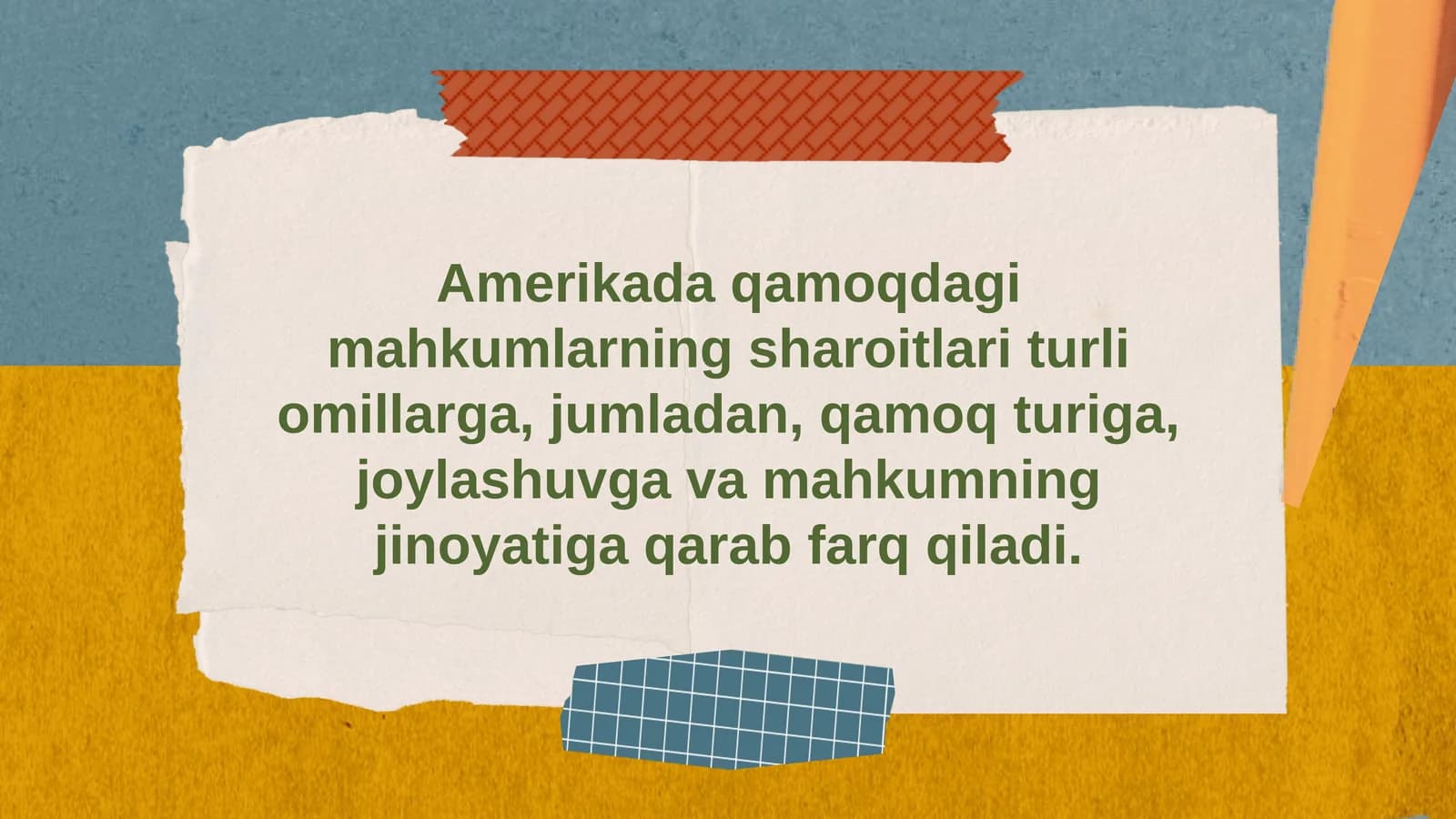 Qamoq turlari