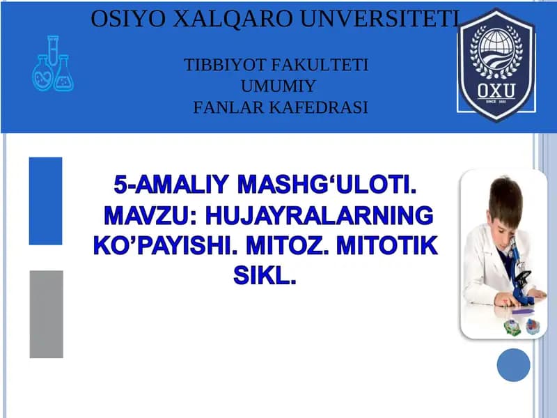 Organizmning A'zo va To'qimalari Hujayralarining Almashish Jadalligi