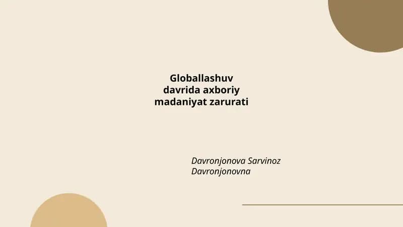 Globallashuv