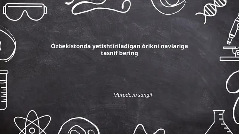 Mavsumiylik bo‘yicha o‘rik navlari 3 guruhga bo‘linadi