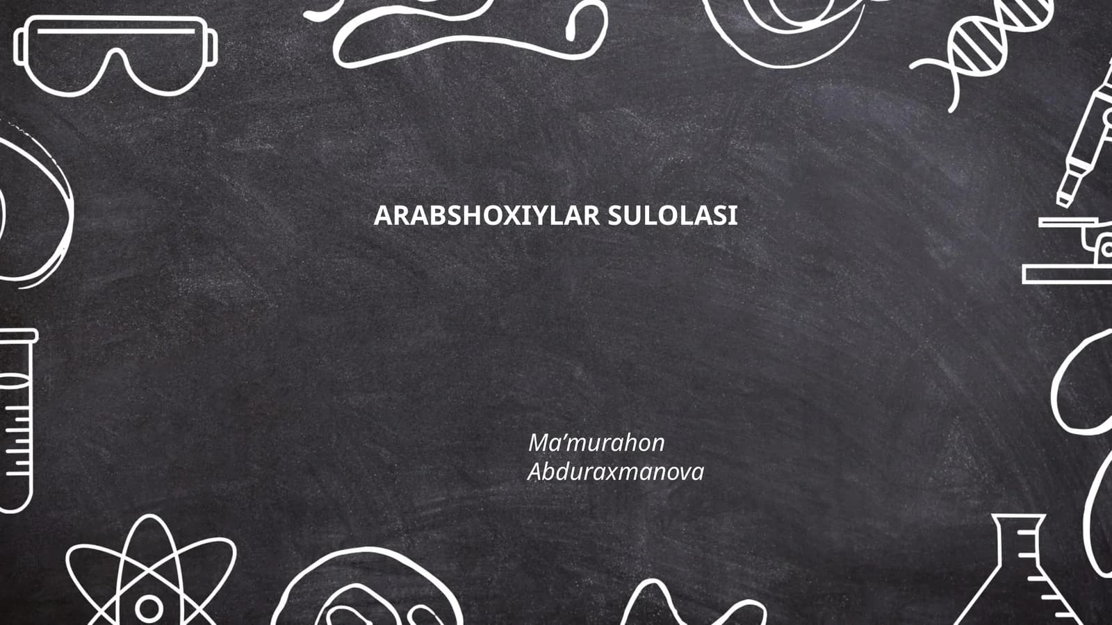 Arabsho'xiylar sulolasi