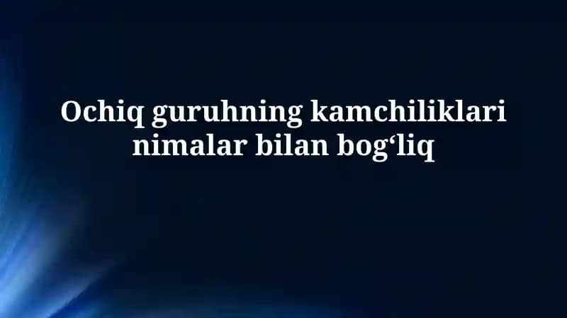 A'zolarning o'zgaruvchanligi va barqarorlik muammolari