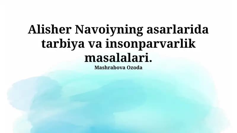 Farhod va Shirin