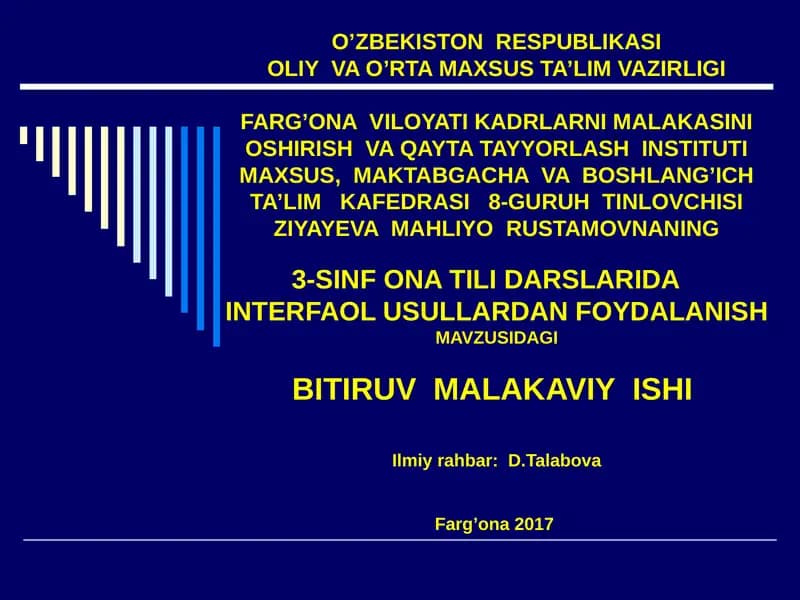 Ona Tili Darslari