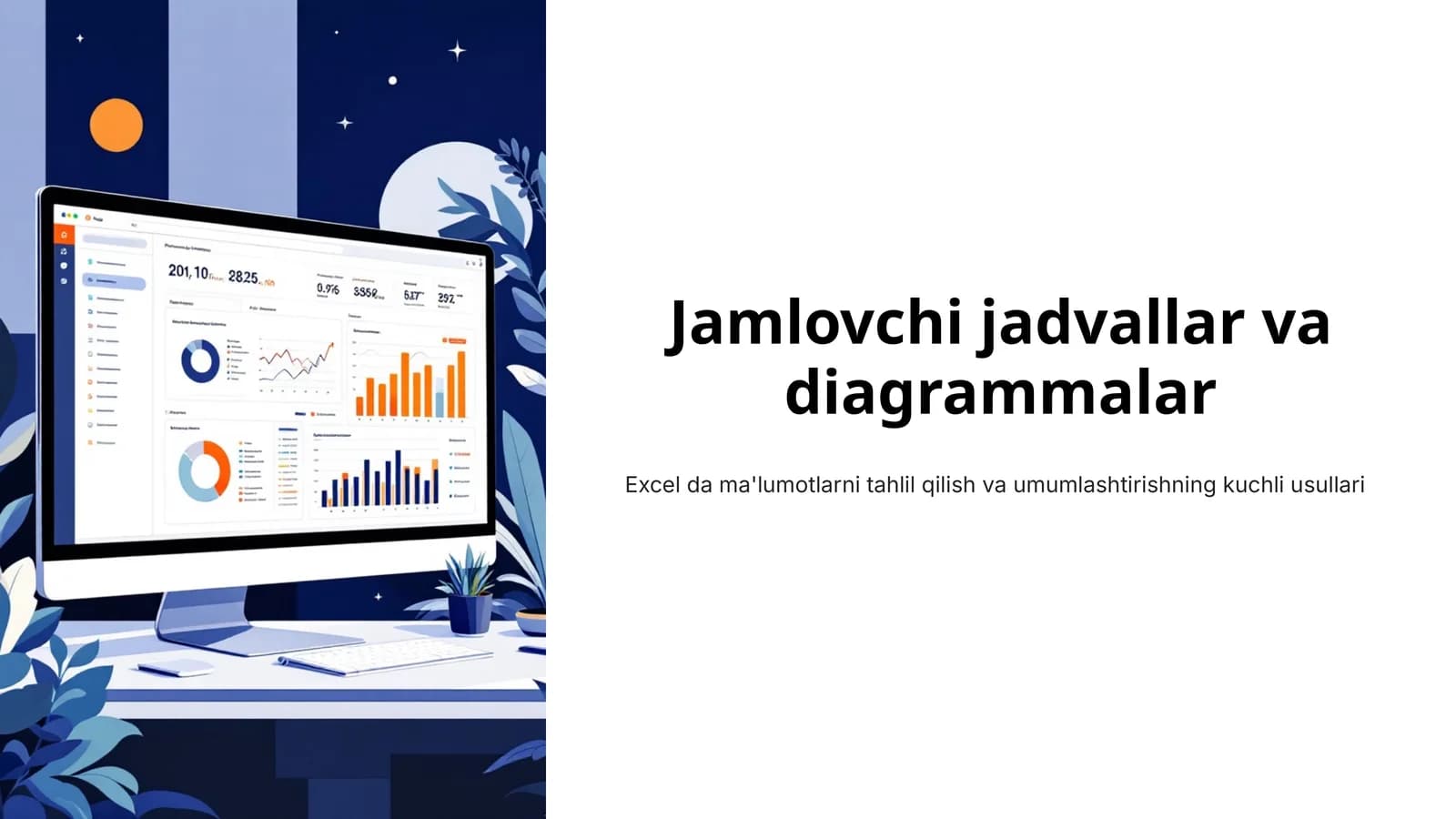 Jamlovchi jadvallar va diagrammalar