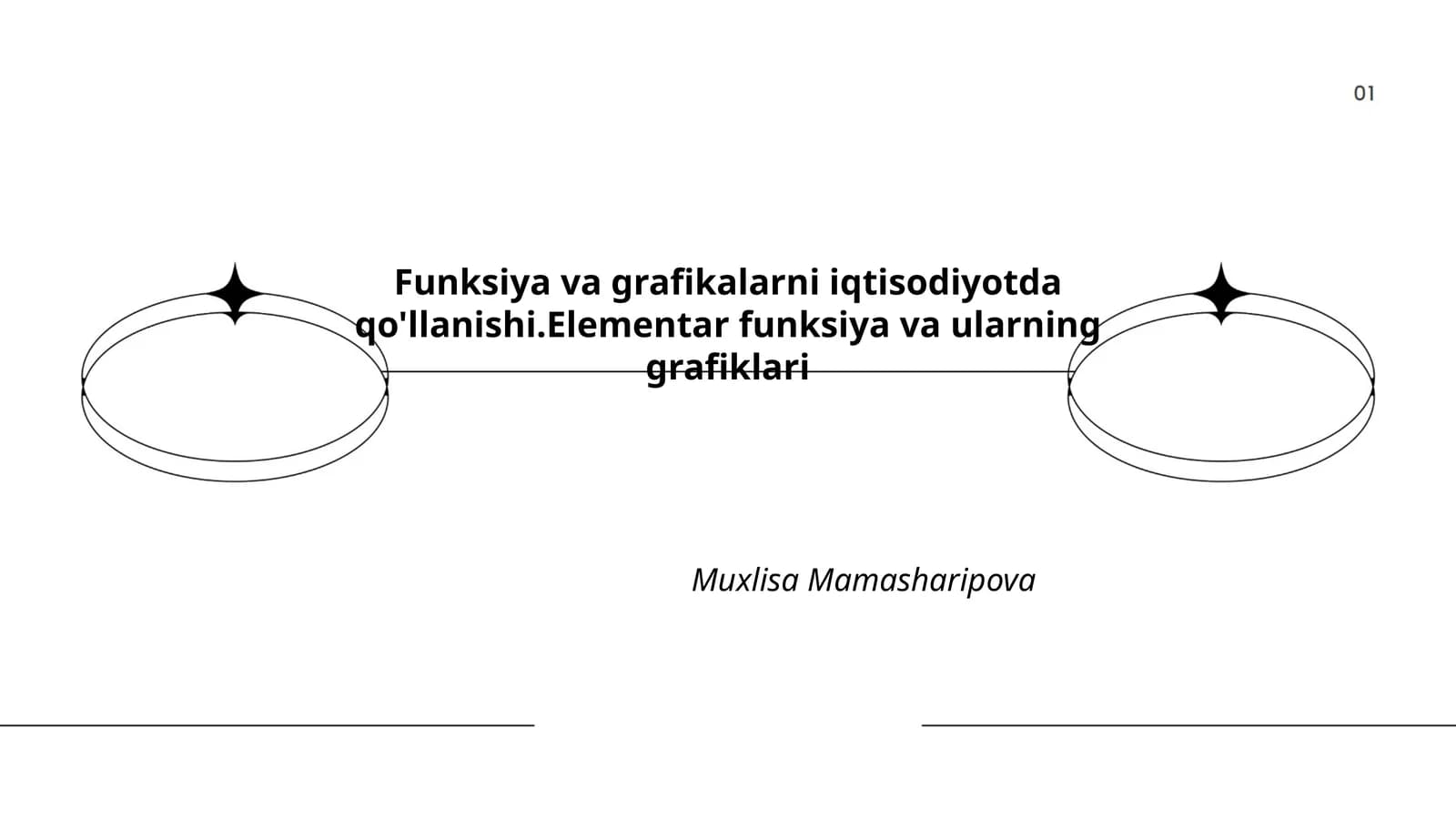 Funksiya va grafikalarni iqtisodiyotda qo'llanishi.Elementar funksiya va ularning grafiklari
