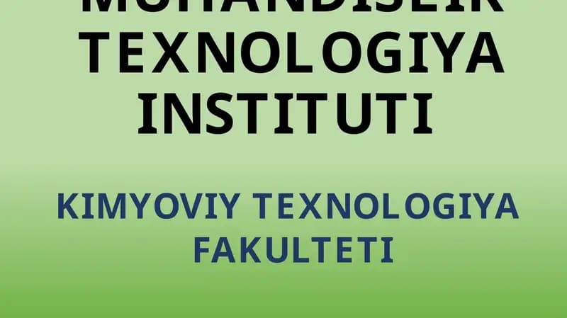 Fizik–kimyoviyanalizusullarireja